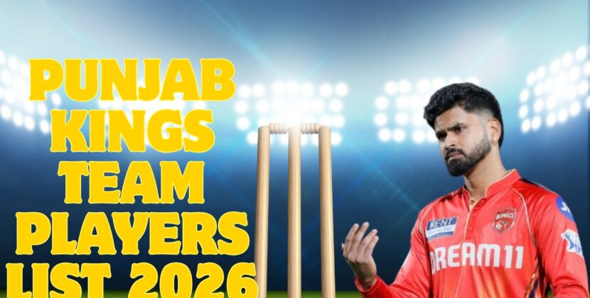 Punjab Kings Team Players List 2026