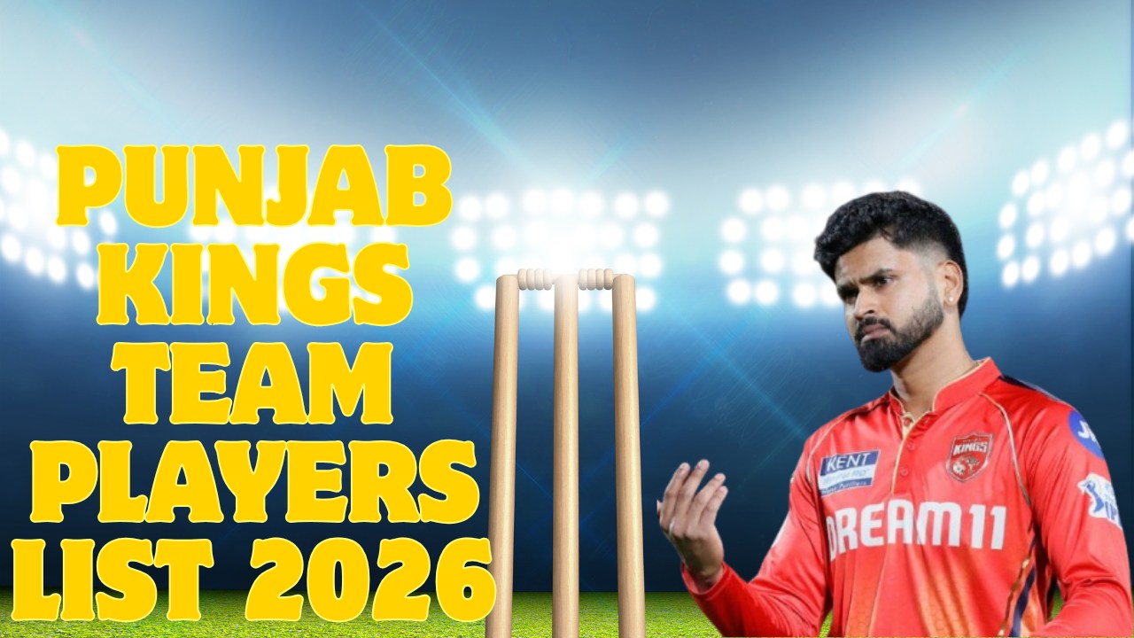 Punjab Kings Team Players List 2026