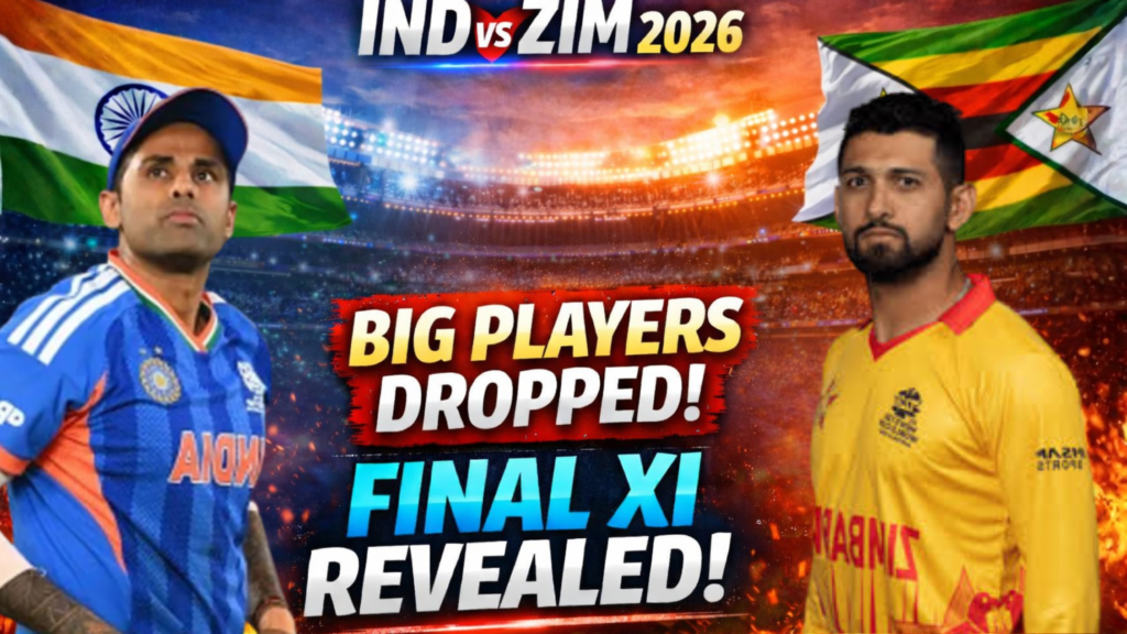 India vs Zimbabwe Playing XI 2026