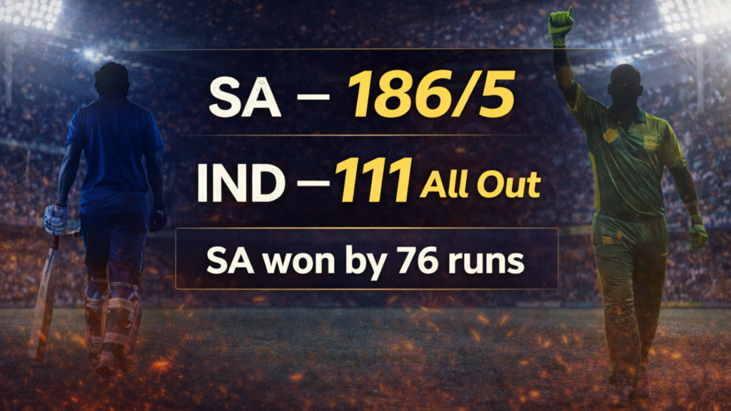 इंडिया vs साउथ अफ्रीका T20 वर्ल्ड कप