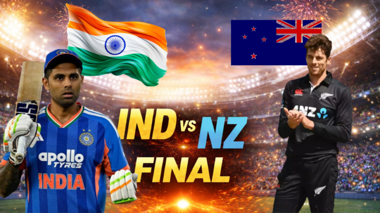 India vs New Zealand final 2026