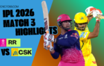 IPL 2026 Match 3 Highlights