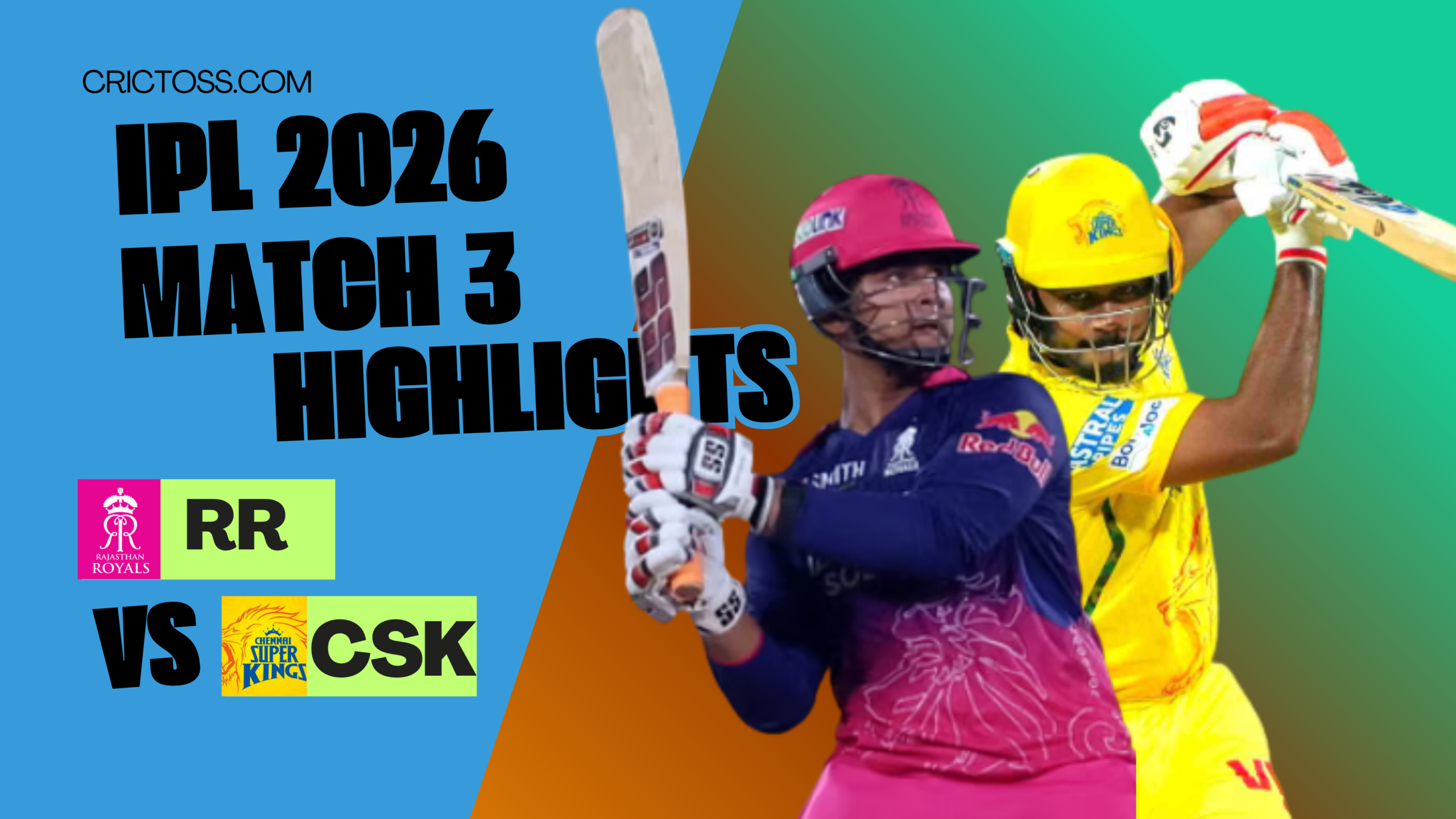 IPL 2026 Match 3 Highlights