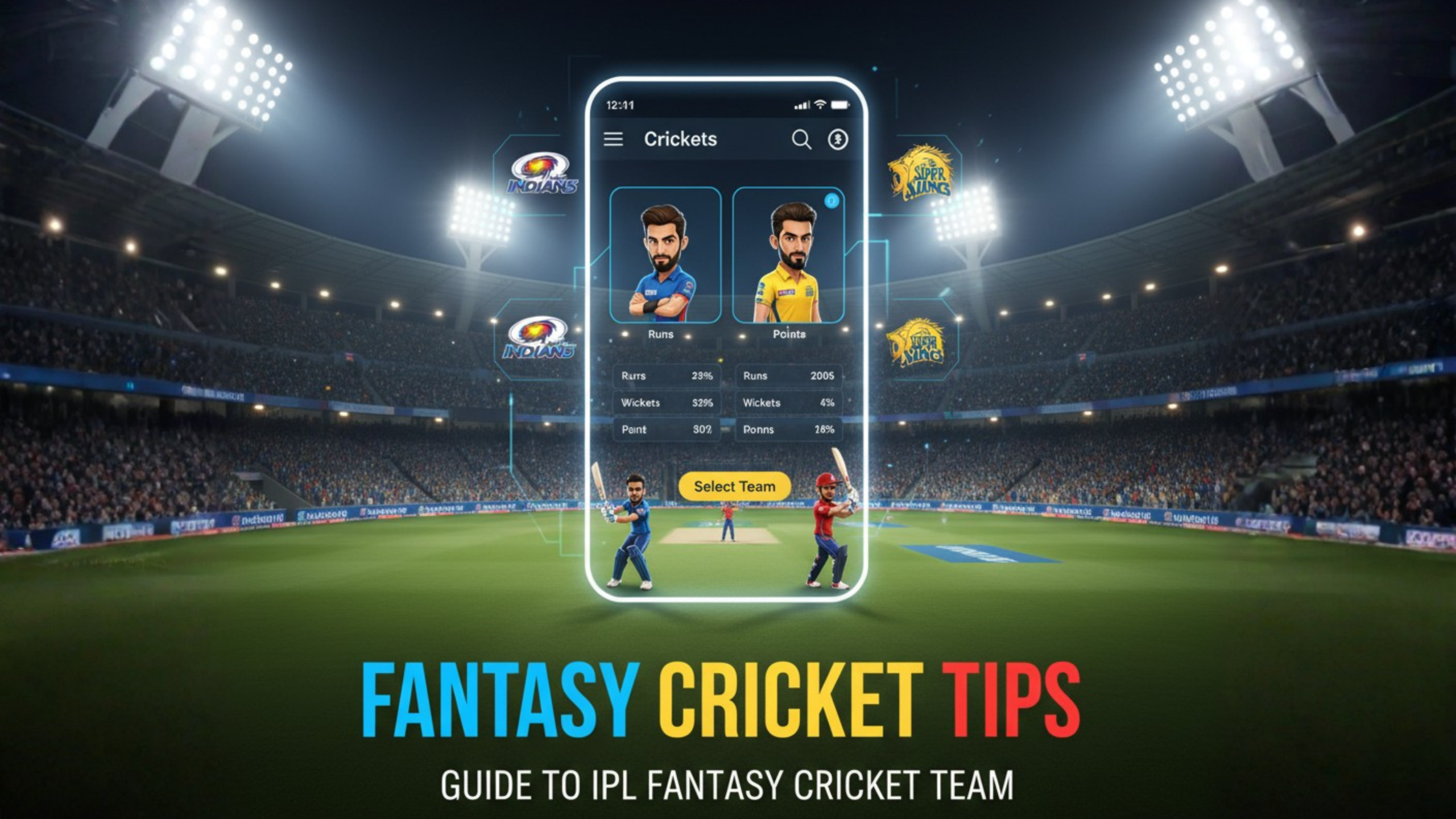 IPL Fantasy Cricket Team