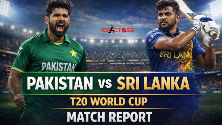 Pakistan vs Sri Lanka T20 World Cup Match Report