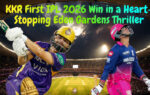 KKR vs RR IPL 2026 Result