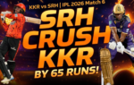 KKR vs SRH IPL 2026 Full Scorecard